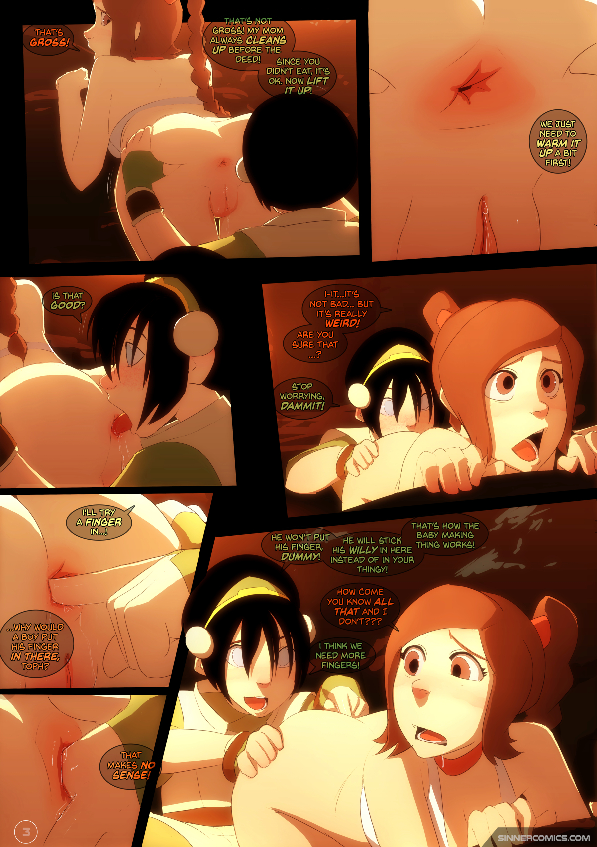 Kissing Practice - Page 3